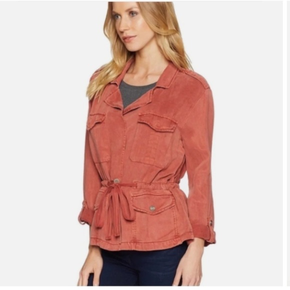 Sanctuary Field Tie Jacket - Size Medium Orange - Picture 11 of 11